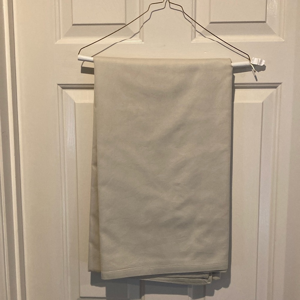 Williams Sonoma Seafoam or Light Sage 100% Cotton Tablecloth 70” X 90”